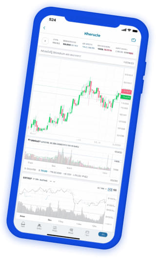 Dashboard de carteira em tempo real do app de negociação de criptocorrências Diaz Axorion